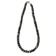 画像1: SPARKING / potato black pearl necklace (1)