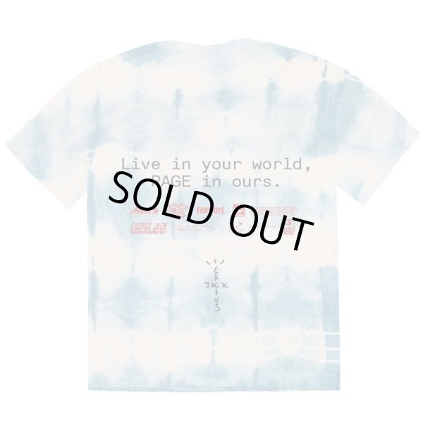 画像2: TRAVIS SCOTT / world tie dye tee (2)