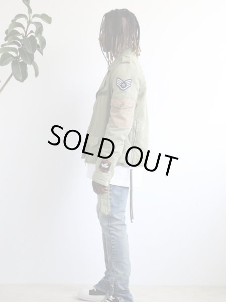 画像4: MLVINCE®︎ / military motorcycle jacket (4)