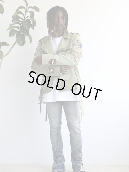 画像3: MLVINCE®︎ / military motorcycle jacket (3)