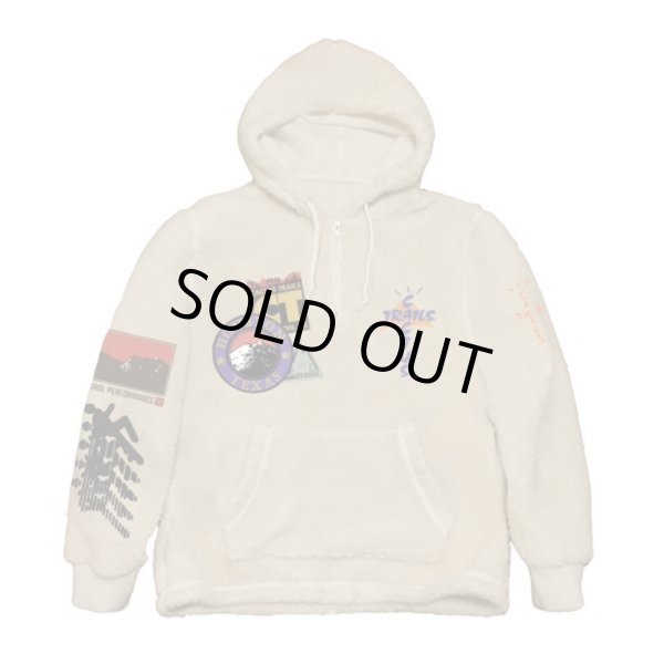 画像1: TRAVIS SCOTT / cactus trails half-zip sherpa hoodie (1)