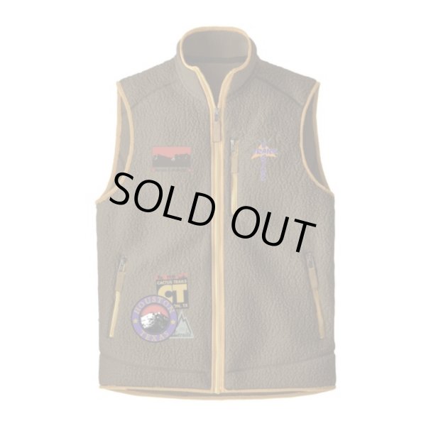 画像1: TRAVIS SCOTT / cactus trails full-zip sherpa vest (1)