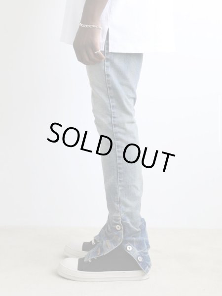 画像4: MLVINCE®︎ / type-1 slim damage jeans (4)