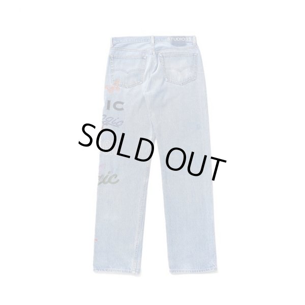 画像2: ROGIC × STUDIO33 / embroidery denim pants (2)