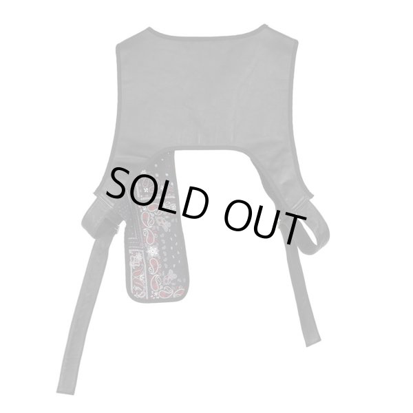 画像2: ROGIC / leather reversible harness vest (2)