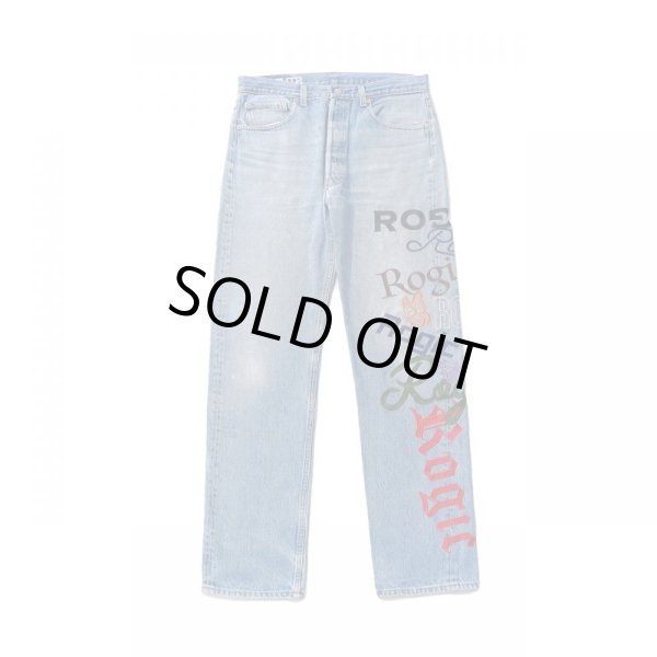 画像1: ROGIC × STUDIO33 / embroidery denim pants (1)