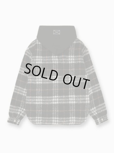 画像2: MLVINCE®︎ / oversized heavy hooded jacket (2)