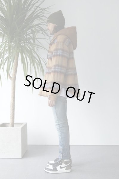 画像4: MLVINCE®︎ / oversized heavy hooded jacket (4)