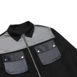画像3: DOMINANT / 3D pocket nylon multi snap work jacket (3)