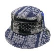 画像1: re:new / paisley backet hat (1)