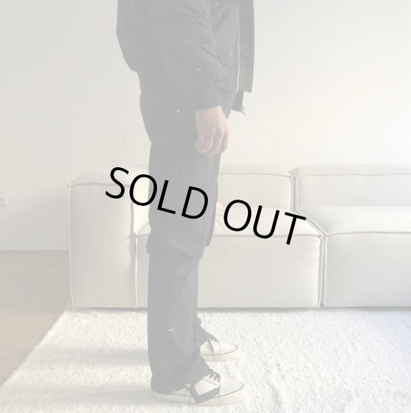 画像6: ASKYURSELF / adjustable flare cargo pants (6)