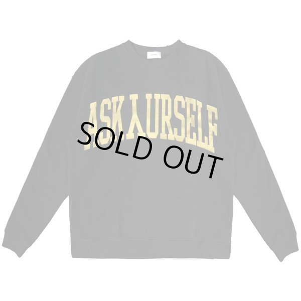 画像1: ASKYURSELF / college crewneck (1)