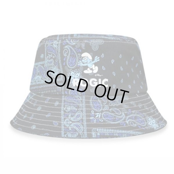 画像1: ROGIC × SMURFS / paisley backet hat (1)