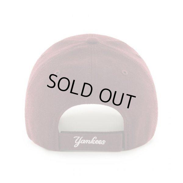 画像2: ’47 / NEW YORK YANKEES '47 MVP CAP burgundy (2)