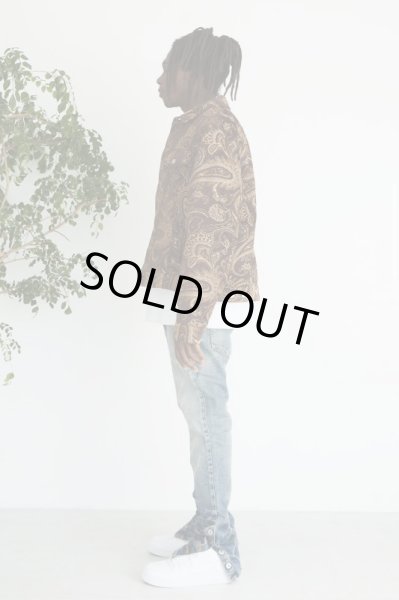 画像4: MLVINCE®︎ / paisley jacquard trucker jacket (4)