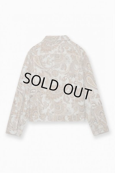 画像2: MLVINCE®︎ / paisley jacquard trucker jacket (2)