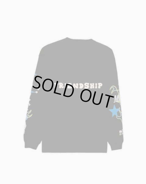 画像2: TAIN DOUBLE PUSH × MINDS / friendship l/s tee (2)