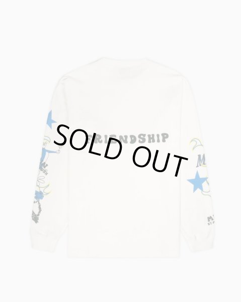 画像2: TAIN DOUBLE PUSH × MINDS / friendship l/s tee (2)