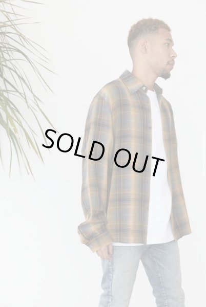 画像6: MLVINCE®︎ / rayon ombre check shirt (6)