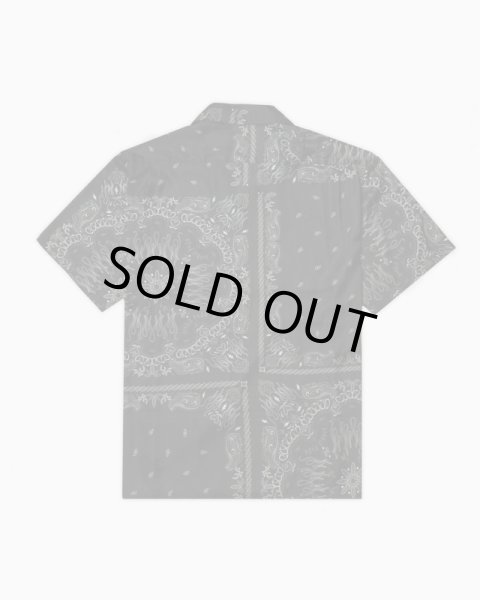 画像2: TAIN DOUBLE PUSH / paisley open collar shirts (2)