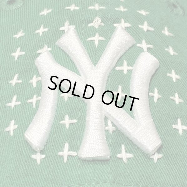 画像4: INNOCENCE / sashiko cap 9TWENTY green (4)