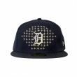 画像1: INNOCENCE / sashiko cap 59FIFTY navy (1)