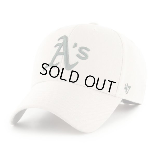 画像1: ’47 / OAKLAND ATHLETICS '47 MVP CAP bone (1)