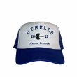 画像1: OTHELLO original / college logo trucker cap blue (1)