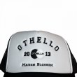 画像2: OTHELLO original / college logo trucker cap white/black (2)