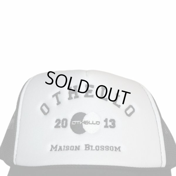 画像2: OTHELLO original / college logo trucker cap white/black (2)