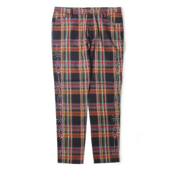 画像1: ROGIC / check studs pants (1)