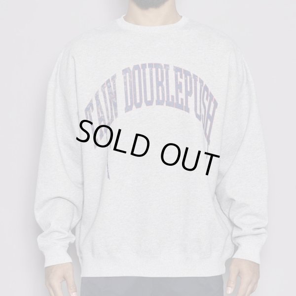 画像3: TAIN DOUBLE PUSH / double push heavy crew sweat (3)