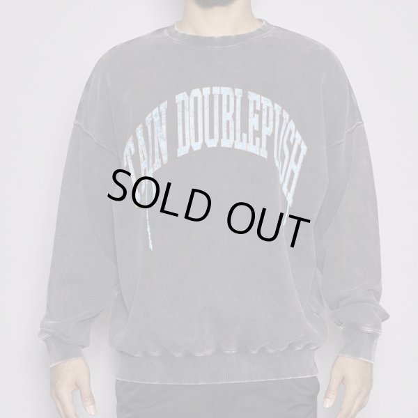 画像3: TAIN DOUBLE PUSH / double push heavy crew sweat (3)