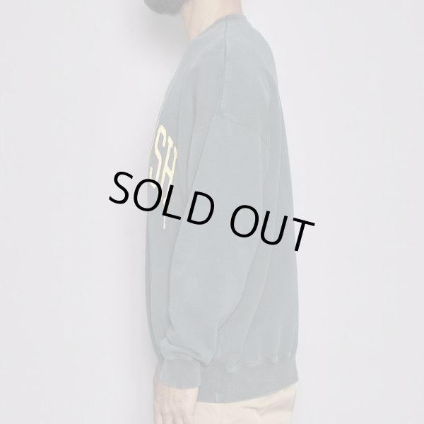 画像4: TAIN DOUBLE PUSH / double push heavy crew sweat (4)