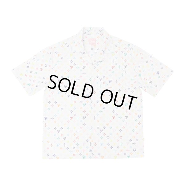 画像2: VANDYTHEPINK / VP monogram hawaiian set-up white (2)