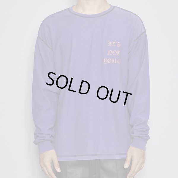 画像7: TAIN DOUBLE PUSH / power department regular l/s tee (reversible) (7)