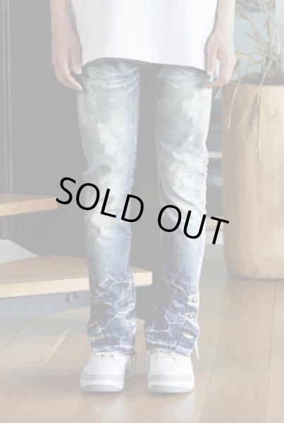 画像3: MLVINCE®︎ / type-1 slim damage jeans (3)