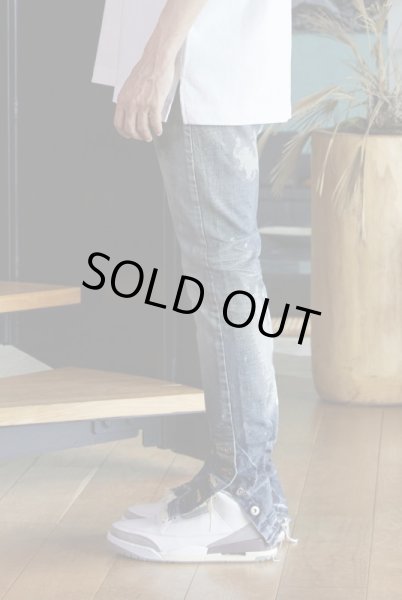 画像4: MLVINCE®︎ / type-1 slim damage jeans (4)