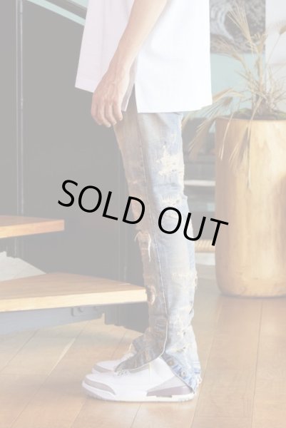 画像4: MLVINCE®︎ / type-1 slim destroyed jeans (4)