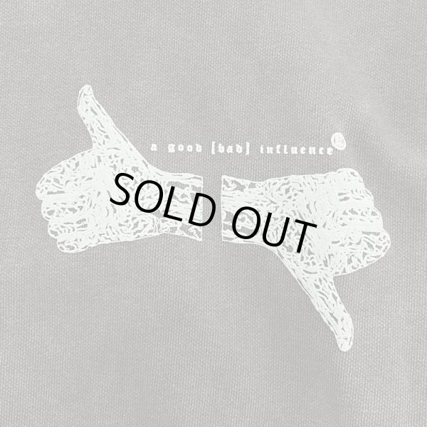 画像3: A GOOD BAD INFLUENCE / washed logo hoodie (3)