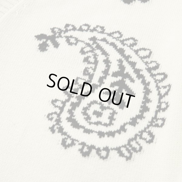 画像5: PROFOUND / knit paisley cardigan sweater in vintage (5)