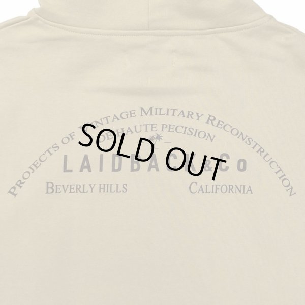 画像3:  LAID BACK / luxuary heavy hoodie (3)