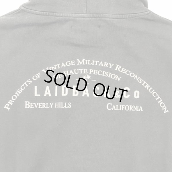 画像3:  LAID BACK / luxuary heavy hoodie (3)