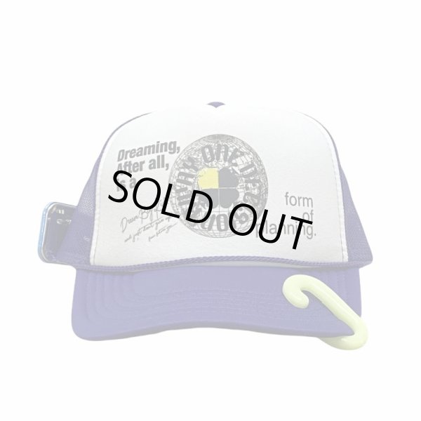 画像1: Oen Decision Away / dreamer's trucker hat purple / white (1)