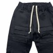 画像3:  LAID BACK / cargo truck pants "BLACK DENIM" (3)