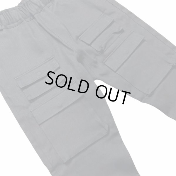 画像2:  LAID BACK / cargo truck pants "BLACK DENIM" (2)
