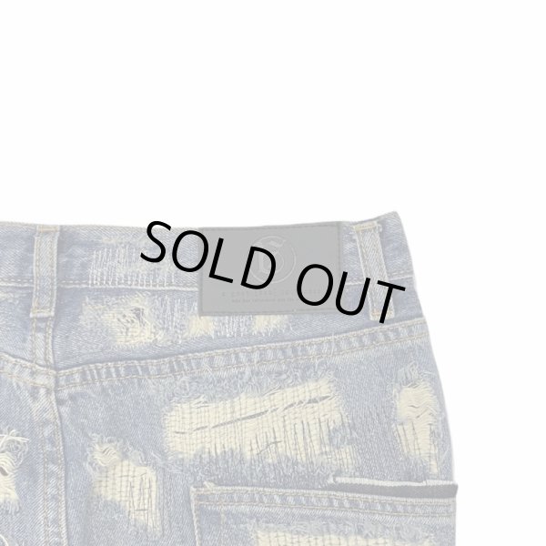 画像6: A GOOD BAD INFLUENCE / repaired denim pants (6)