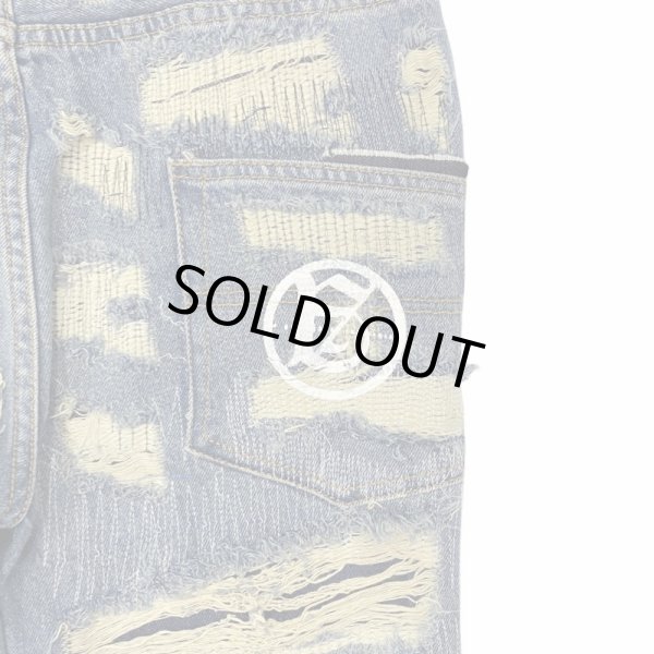 画像7: A GOOD BAD INFLUENCE / repaired denim pants (7)