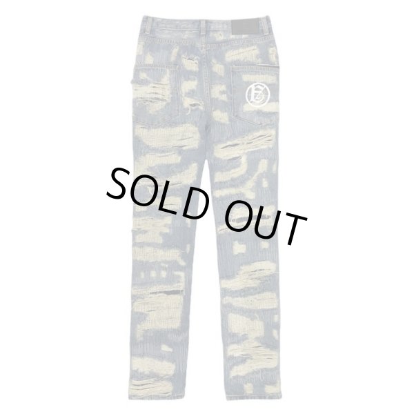 画像2: A GOOD BAD INFLUENCE / repaired denim pants (2)