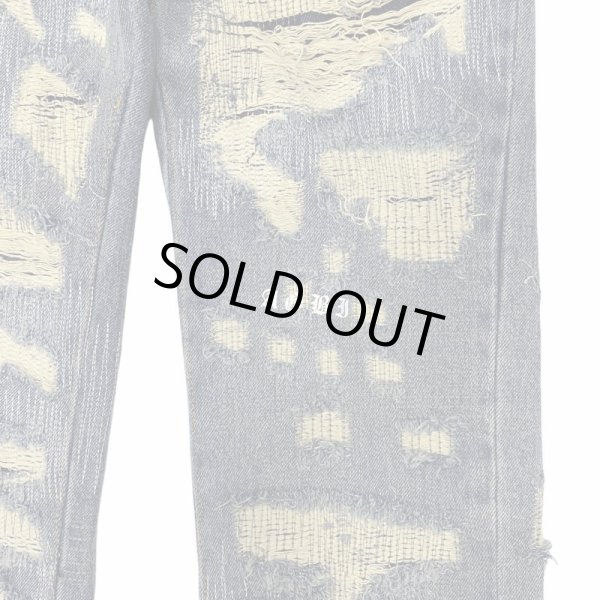画像4: A GOOD BAD INFLUENCE / repaired denim pants (4)